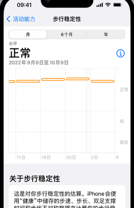 易门iPhone手机维修如何在iPhone开启'步行稳定性通知'