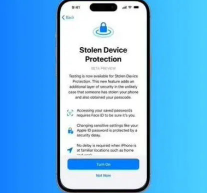 易门苹果授权维修店分享被盗设备保护功能开启方法 