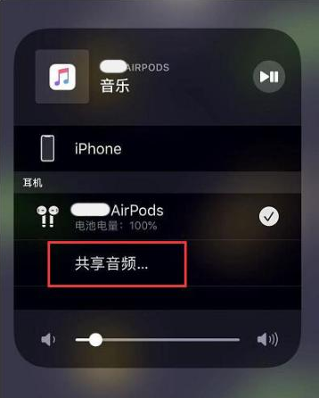 易门苹果14音频维修点分享iPhone14音频共享设置方法 