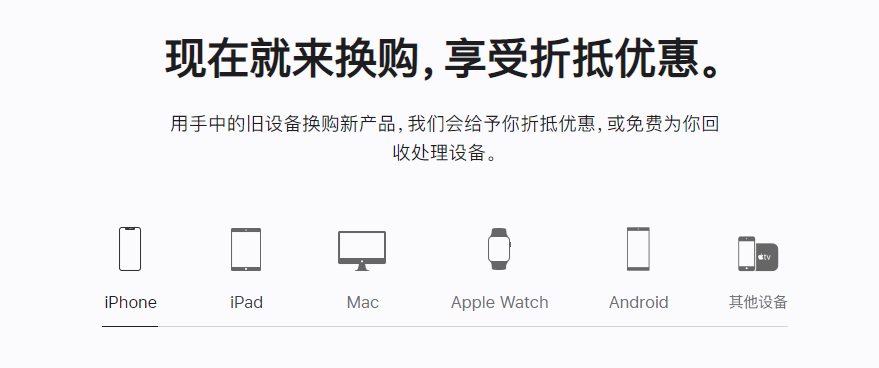 易门苹果手机维修分享iPhone以旧换新的去处 