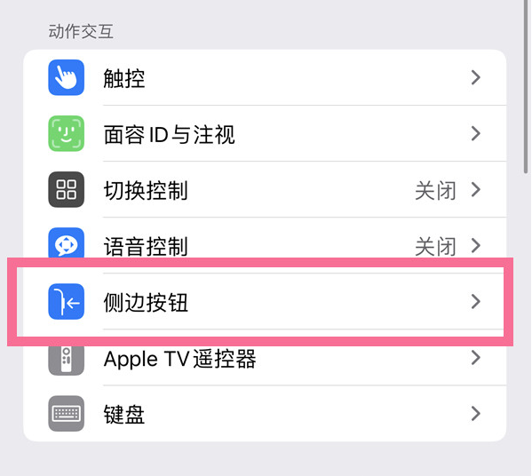 易门苹果14维修店分享iPhone14 Plus侧键双击下载功能关闭方法 