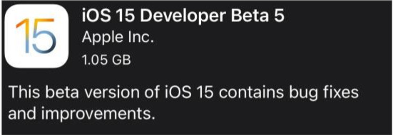 易门苹果手机维修分享如何升级到iOS15.0 beta5 
